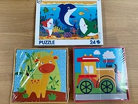 3 x puzzel - kinderen - afbeelding 1 van  2