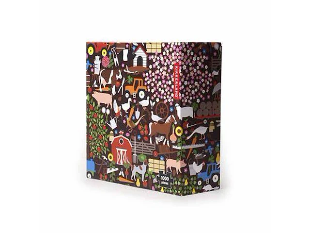 3 x puzzel 1000 stuks - kikkerland - 50 x 68 cm. - afbeelding 2 van  4