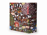 3 x puzzel 1000 stuks - kikkerland - 50 x 68 cm. - afbeelding 2 van  4