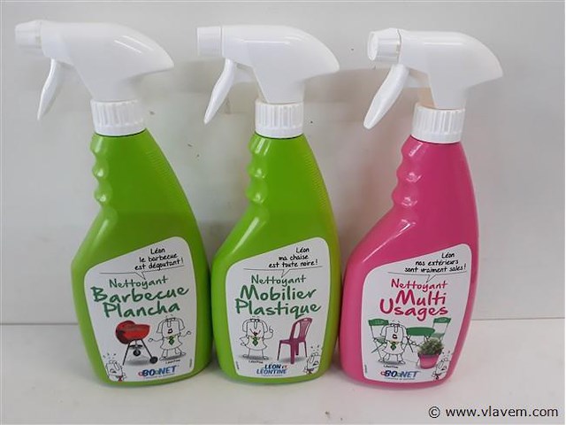 3 x reinigers 650 ml - afbeelding 1 van  2