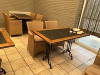 3 x restauranttafel - afbeelding 1 van  3