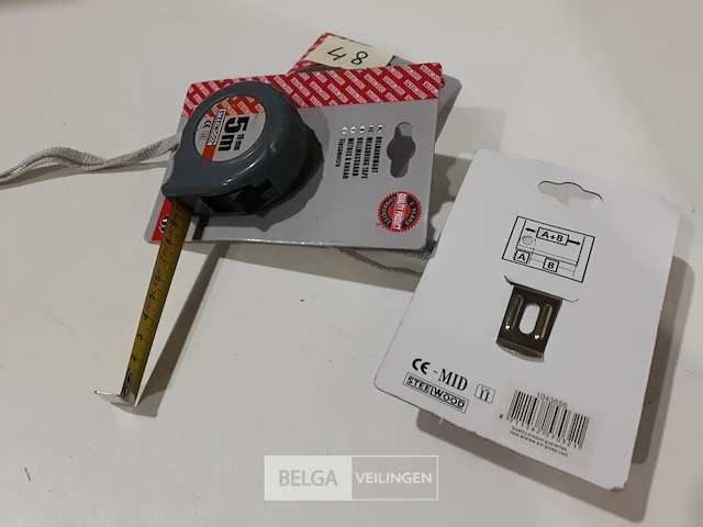3 x rolmeter 5 m - afbeelding 3 van  3