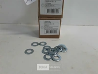 3 x rondellen verzinkt m 8 200 stuks - afbeelding 3 van  3