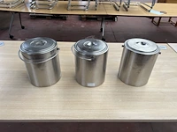 3 x rvs koelemmer animo - afbeelding 1 van  3