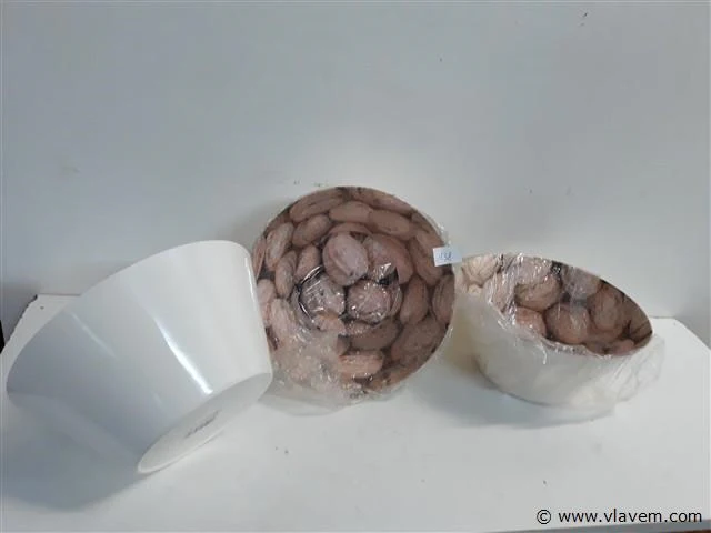 3 x saladekom rond 25 cm - afbeelding 1 van  2