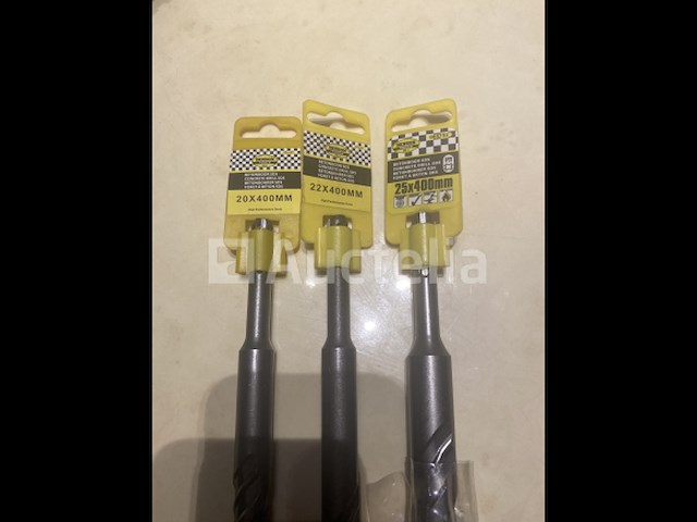 3 x sds boor 20, 22, 25 mm - afbeelding 3 van  3