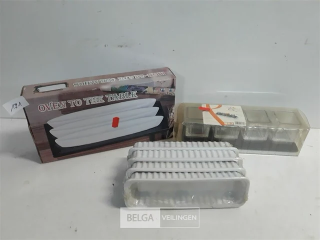 3 x serveerschaal 3 assorti - afbeelding 2 van  3