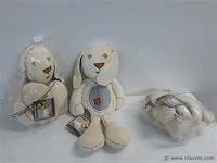 3 x sleepy bunny 40 cm - afbeelding 1 van  2