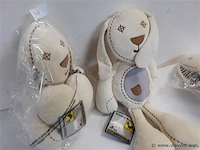 3 x sleepy bunny 40 cm - afbeelding 2 van  2