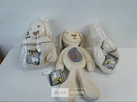 3 x sleepy bunny 40 cm - afbeelding 1 van  3