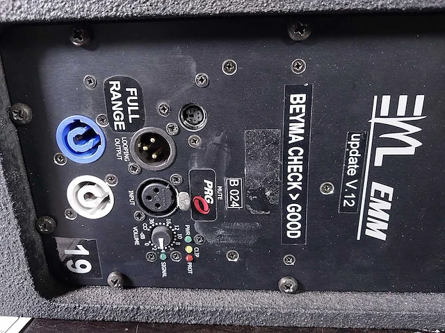 3 x speaker prg/eml emm powered - afbeelding 5 van  10