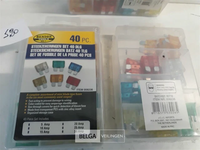 3 x steekzekeringen 40 stuks - afbeelding 3 van  3