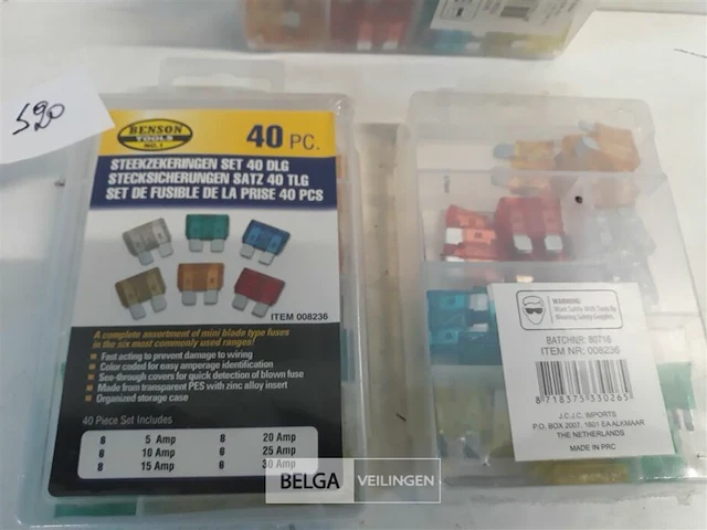 3 x steekzekeringen 40 stuks - afbeelding 3 van  3