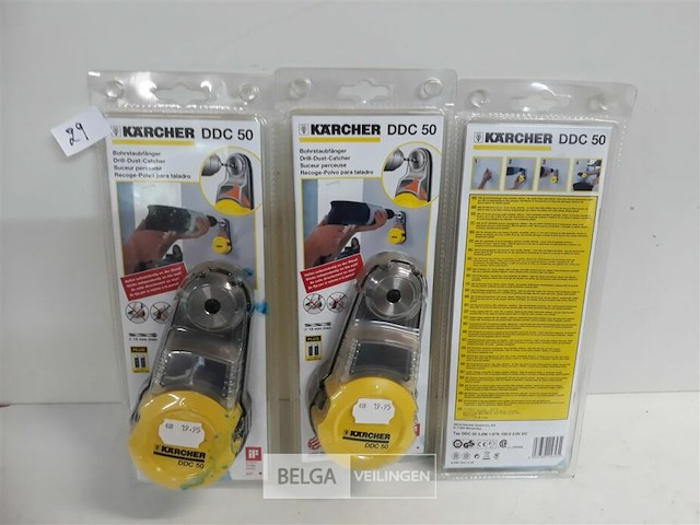 3 x stof opvangsysteem karcher ddc 50 - afbeelding 1 van  3