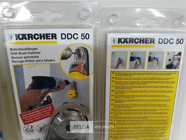 3 x stof opvangsysteem karcher ddc 50 - afbeelding 3 van  3