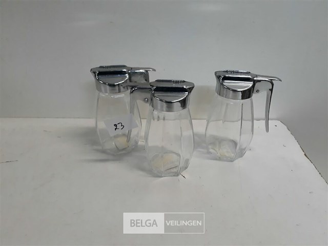 3 x suikerpotje 12 cm - afbeelding 2 van  3