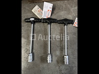 3 x t-grip steeksleutel 19mm - afbeelding 2 van  2