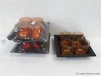 3 x t-lichtglaasjes 4 stuks op schaal - afbeelding 1 van  2
