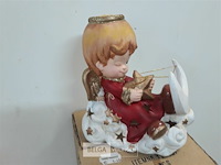 3 x t-lichthoude engel 18x20 cm - afbeelding 3 van  3