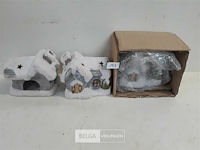 3 x t-lichthuisje 15x12x13 cm - afbeelding 2 van  3