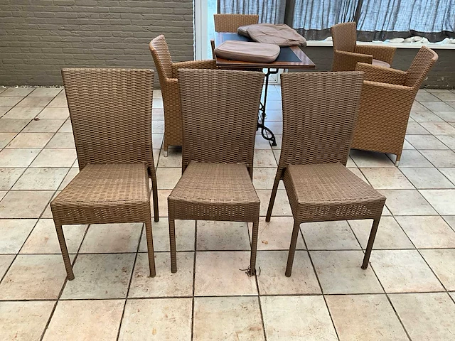 3 x terrasstoel - afbeelding 1 van  2
