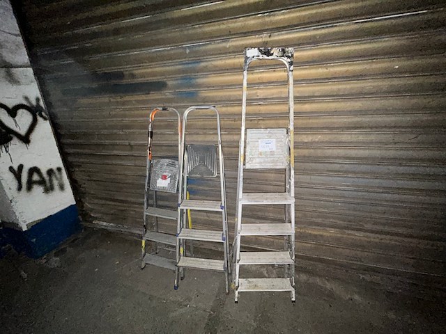 3 x trapladder - afbeelding 1 van  3