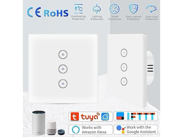 3 x useelink slimme lichtschakelaar (2 stuks) - afbeelding 2 van  4