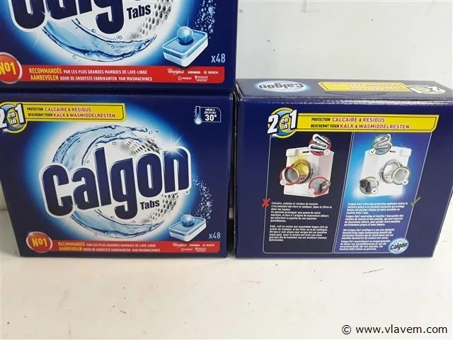 3 x vaatwastabletten calgon 48 stuks - afbeelding 2 van  2