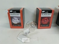 3 x verlichte bol led 40 lampjes - afbeelding 2 van  3
