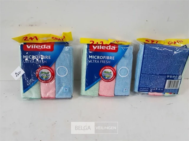 3 x vileda microvezeldoekjes 2+1 - afbeelding 2 van  3