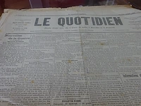3 x voorblad - dubbelblad krant 1916 frans - afbeelding 1 van  2