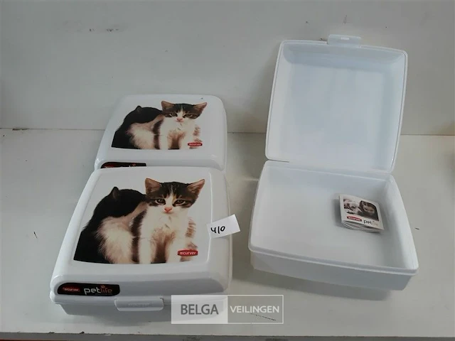 3 x voorraaddoos pet life 1 l - afbeelding 1 van  3