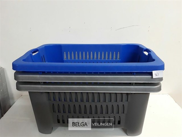 3 x wasmand pvc - afbeelding 2 van  3