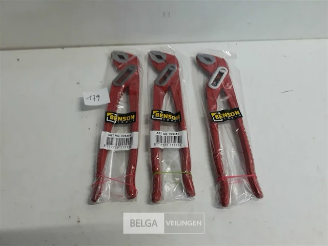 3 x waterpomptang 250 mm - afbeelding 1 van  3