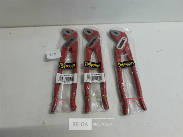 3 x waterpomptang 250 mm - afbeelding 2 van  3