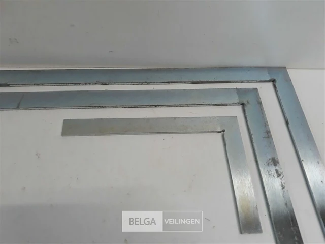 3 x winkelhaak staal 150-300-600 mm - afbeelding 3 van  3