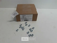 3 x zeskantmoer verzinkt m 6 200 stuks - afbeelding 1 van  3
