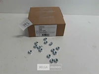 3 x zeskantmoer verzinkt m 6 200 stuks - afbeelding 2 van  3