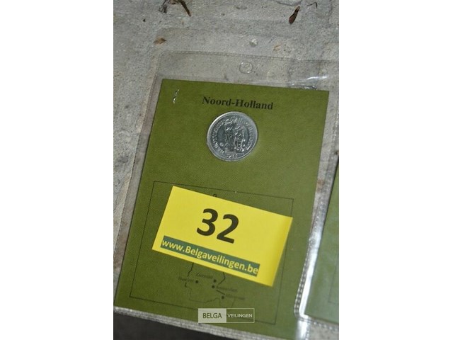 3 zilveren munten nederland - afbeelding 4 van  4