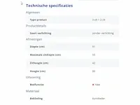 3-zit + 2-zit roxane in kunstleder - afbeelding 3 van  4