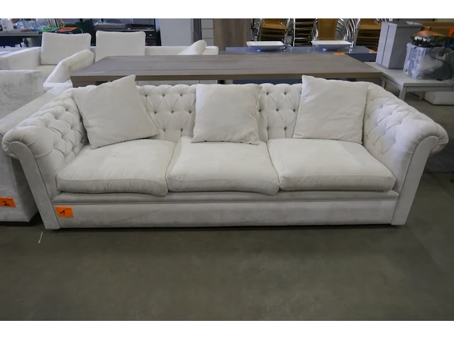 3-zit zetel toonzaalmodel trybou - afbeelding 3 van  3