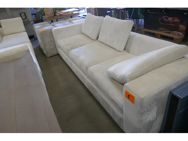 3-zit zetel toonzaalmodel trybou - afbeelding 1 van  4