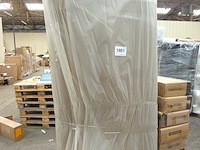 3-zits bank - crèmekleurig fluweel - afbeelding 8 van  8