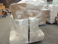 3-zits bank + ottomaan - beige ribfluwelfluik - afbeelding 4 van  4