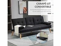 3-zits slaapbank - scandinavisch design - afbeelding 10 van  14