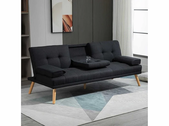 3-zits slaapbank - scandinavisch design - afbeelding 7 van  14