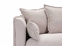 3-zits stoffen bank - beige - afbeelding 4 van  4