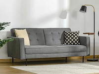 3-zits stoffen slaapbank met slaapfunctie - afbeelding 1 van  6