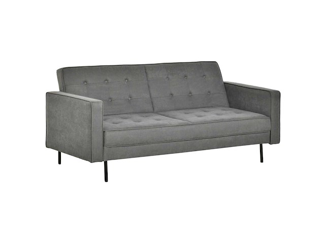 3-zits stoffen slaapbank met slaapfunctie - afbeelding 3 van  6