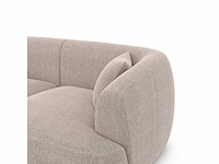 3-zitsbank - beige gestructureerde stof - afbeelding 7 van  11